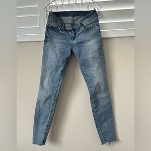 Kut from the Kloth Skinny Ankle in 8 Long, medium wash